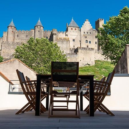 La Terrasse De La Tour Pinte. Apartment Carcassone Exterior photo