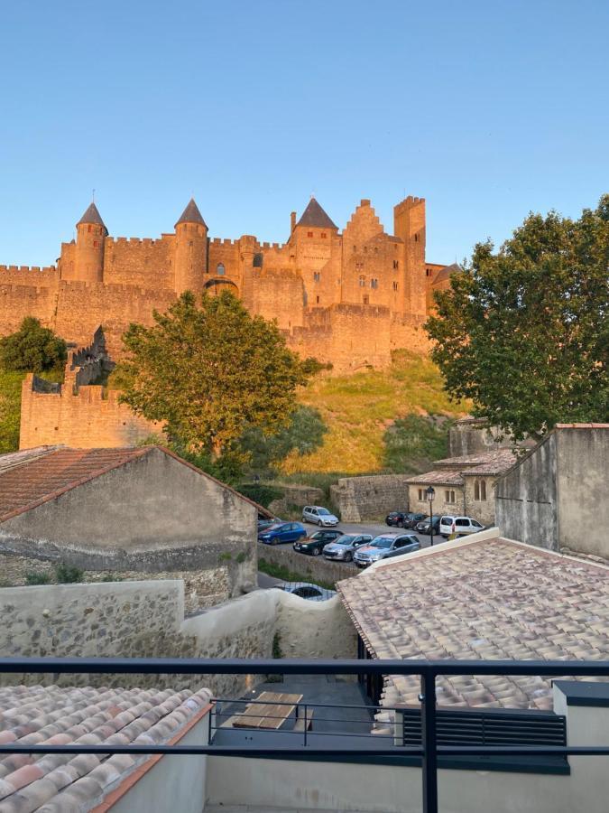 La Terrasse De La Tour Pinte. Apartment Carcassone Exterior photo